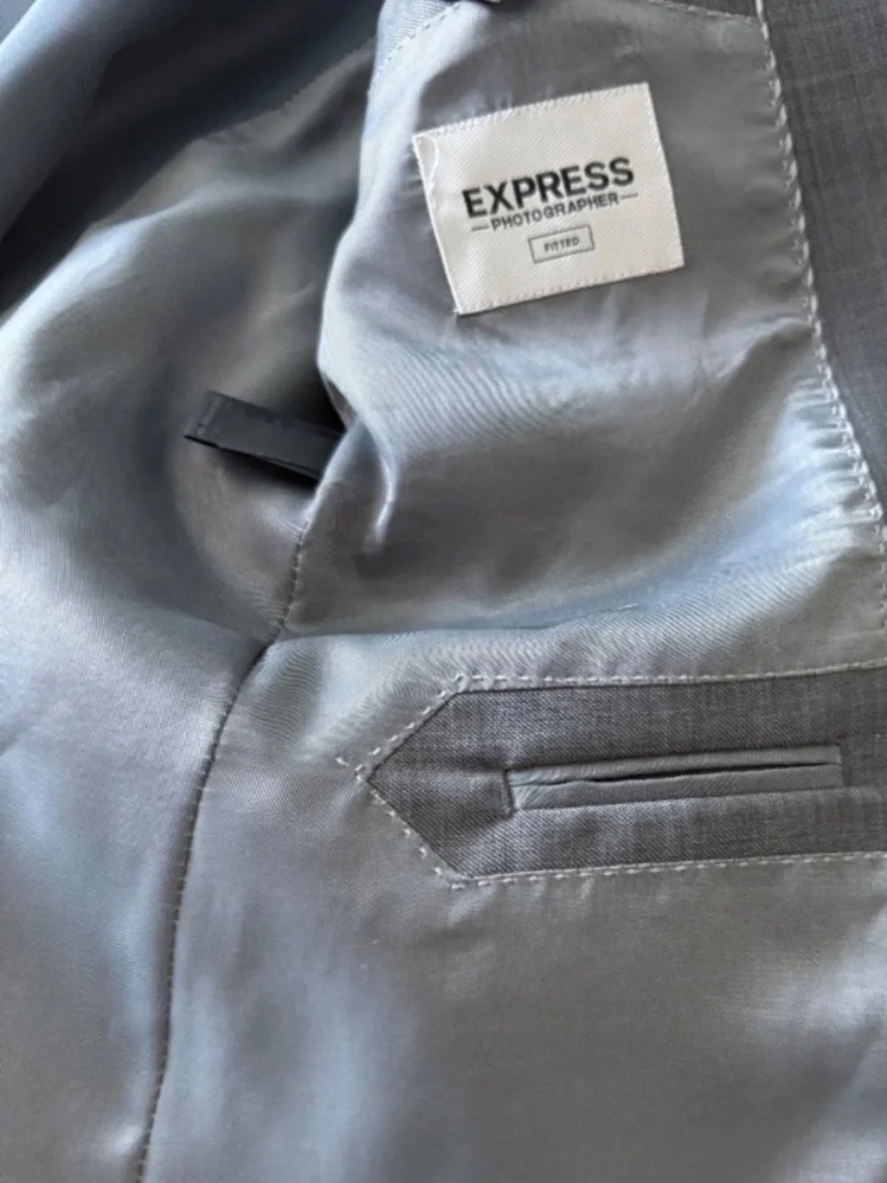 Express Photographer sport coat Med